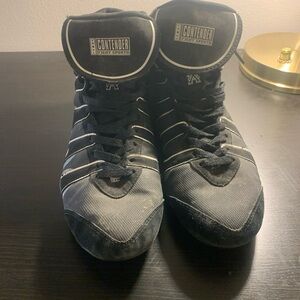 Contender Fight Sports Boots Black And White Men’s Size 12